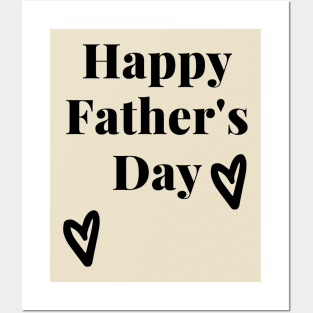 Happy father's day Posters and Art